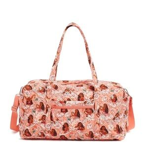 NWT Vera Bradley Large Travel Duffel Disney Moana Adventure Limited Edition